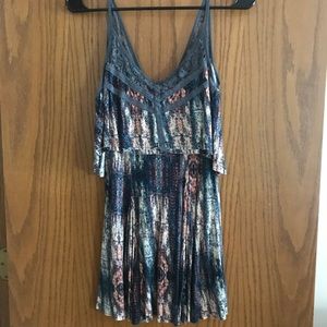UO Ecote Boho Crochet Cami Summer Dress